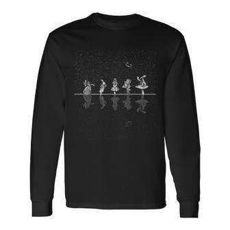 Wonderlandtarry Night Alice In Wonderland 長袖Tシャツ - Kawaiitshirt