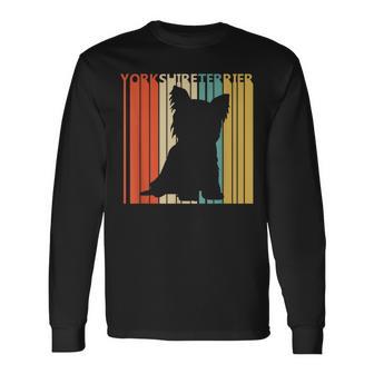 Yorkshire Terrier ヨークシャー・テリア 長袖Tシャツ - Kawaiitshirt