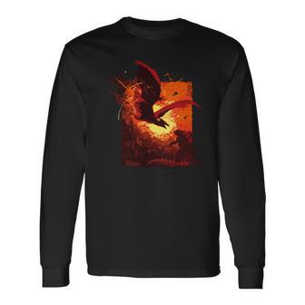 『Godzilla ゴジラ キング・オブ・モンスターズ』1 長袖tシャツ 長袖Tシャツ - Kawaiitshirt
