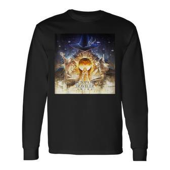 『オクトパストラベラー 大陸の覇者』-”選ばれざる者”編 長袖Tシャツ - Kawaiitshirt