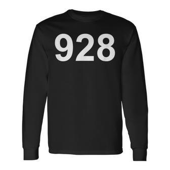 しばしば模倣 複製されない 市外局番928 長袖Tシャツ - Kawaiitshirt