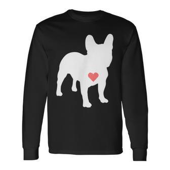 アイ・ラヴ・マイ・フレンチ・ブルドッグ 長袖Tシャツ - Kawaiitshirt