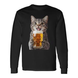 アメリカンショートヘアビール 長袖Tシャツ - Kawaiitshirt