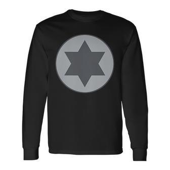 イスラエル空軍 イスラエル防衛隊 ラウンデル ローヴィスバージョン 長袖Tシャツ - Kawaiitshirt