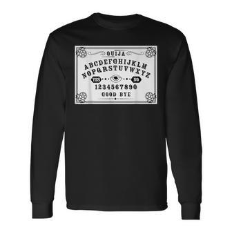 ウイジャボード ハロー超常現象捜査官 ゴシック・ウイジャ・ペイガン 長袖Tシャツ - Kawaiitshirt