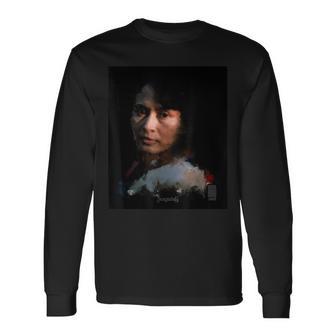 ウー・スウェイ・サン・ミャエ スー80 長袖Tシャツ - Kawaiitshirt