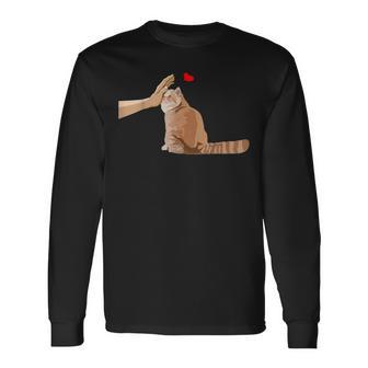 エキゾチックショートヘア猫エキゾチックショートヘア 長袖Tシャツ - Kawaiitshirt