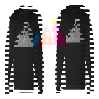 エジプトのピラミッド I エジプトの神々 考古学 エジプト 長袖tシャツ 長袖Tシャツ - Kawaiitshirt