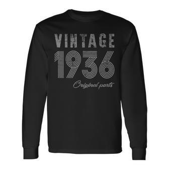 オリジナルパーツ ヴィンテージ 1936 長袖Tシャツ - Kawaiitshirt