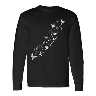 カトリックラテン語フレーズ スピリタス・サンクティは聖霊幽霊 長袖Tシャツ - Kawaiitshirt