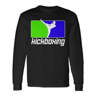 キックボクサー 格闘技 キックボクシング キックボクシング 長袖tシャツ 長袖Tシャツ - Kawaiitshirt