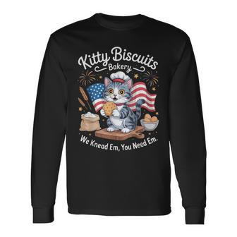 キティビスケットベーカリー 長袖Tシャツ - Kawaiitshirt