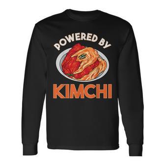 キムチ韓国番長 発酵食品 ナパキャベツ 長袖Tシャツ - Kawaiitshirt