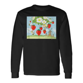 クレヨンしんちゃん ハチに変身！ 長袖Tシャツ - Kawaiitshirt