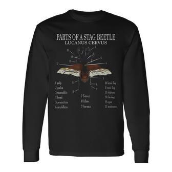 クワガタ クワガタムシ カブトムシ 長袖Tシャツ - Kawaiitshirt