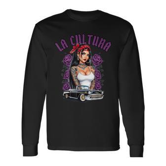 クール アーバン カルチュラ チカーノ ラティーノ メキシカン プライド ホーミー チョーラ 長袖Tシャツ - Kawaiitshirt