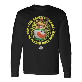 ザ・スーパーマリオギャラクシー・ムービー Bowser Jr Feared 長袖tシャツ 長袖Tシャツ - Kawaiitshirt
