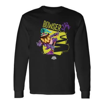 ザ・スーパーマリオギャラクシー・ムービー Wonder Bowser Jr Power 長袖tシャツ 長袖Tシャツ - Kawaiitshirt
