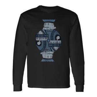 メンズ シンセサイザー ミュージシャン 長袖Tシャツ - Kawaiitshirt