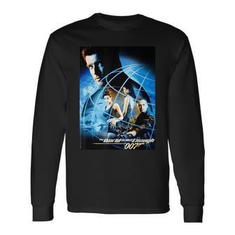 ジェームズ・ボンド 007 The World Is Not Enough 長袖Tシャツ - Kawaiitshirt