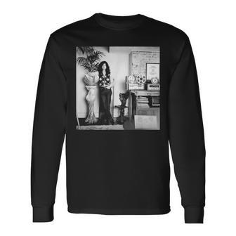 ジミー・ペイジ レッド・ツェッペリン ギタリスト 1970 長袖Tシャツ - Kawaiitshirt