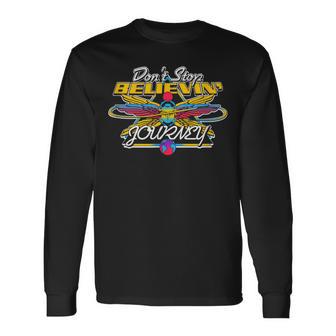 ジャーニーアメリカンロックバンド ドント・ストップ・ビリーヴィン 歌 Papl2795 長袖Tシャツ - Kawaiitshirt