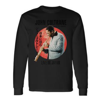 ジョン・コルトレーン ライヴ・イン・ジャパン 長袖Tシャツ - Kawaiitshirt