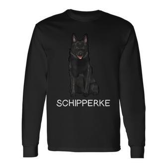 スキッパーキ 犬 長袖Tシャツ - Kawaiitshirt