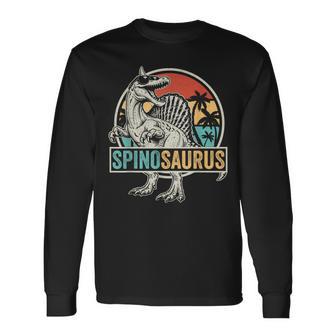 スピノサウルス ミラビリス 恐竜 長袖Tシャツ - Kawaiitshirt