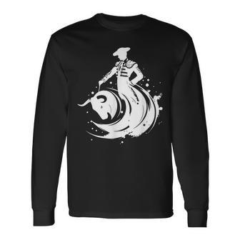 スペインの闘牛士トレロ 長袖Tシャツ - Kawaiitshirt