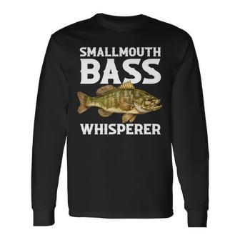 スモールマウスバス ウィスパラー コクチバス 長袖tシャツ 長袖Tシャツ - Kawaiitshirt