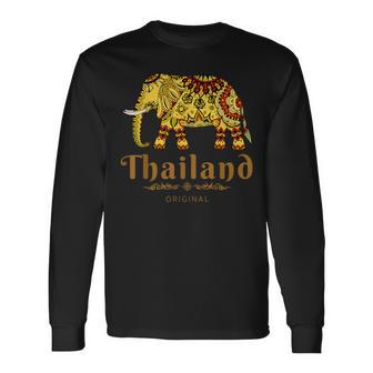 タイオリジナル タイゾウ 面白い旅行 長袖Tシャツ - Kawaiitshirt