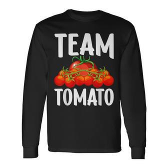 チームトマト 長袖Tシャツ - Kawaiitshirt
