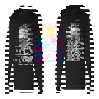 ディスコクイーン 70年代ディスコをテーマにしたヴィンテージ70年代コスチューム。 長袖Tシャツ - Kawaiitshirt