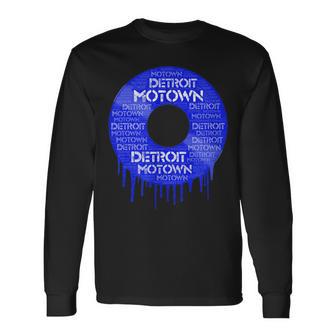 デトロイトモータウンレコードtシャツ モータウンレコードtシャツ 長袖Tシャツ - Kawaiitshirt