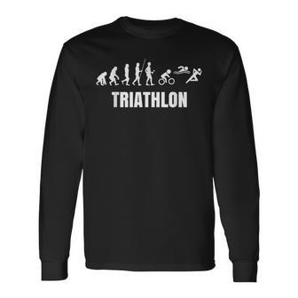 トライアスロンtシャツ トライアスリート用 アスリートスーツ デュアスロンラン 長袖Tシャツ - Kawaiitshirt