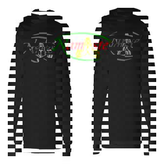 ナマステとラスタカラーヨガ。 長袖Tシャツ - Kawaiitshirt