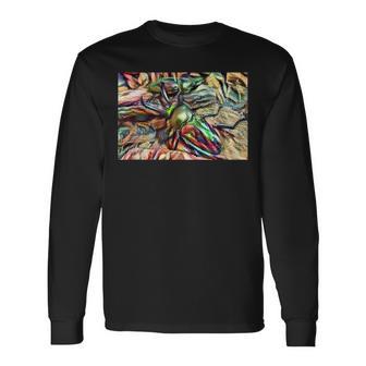 ニジイロクワガタ 長袖Tシャツ - Kawaiitshirt