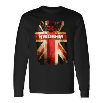 ニュー・ウェイブ・オブ・ブリティッシュ・ヘビー・メタル Nwobhm 長袖Tシャツ - Kawaiitshirt