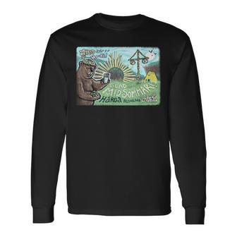 ハッピー・ミッドサマー・ベア 長袖Tシャツ - Kawaiitshirt