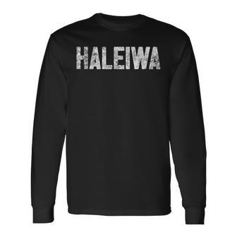 ハレイワオアフハワイ 長袖Tシャツ - Kawaiitshirt