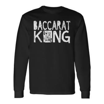 バカラ キング 長袖Tシャツ - Kawaiitshirt