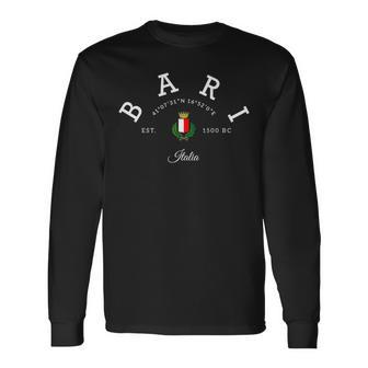 バーリ イタリア バーリ旅行 バーリ ファン バーリ イタリア バーリ バケーション 長袖tシャツ 長袖Tシャツ - Kawaiitshirt