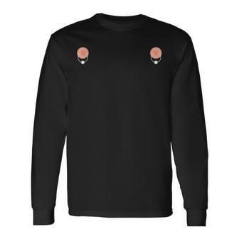 ピアスニップル ボディピアスファニー 長袖Tシャツ - Kawaiitshirt