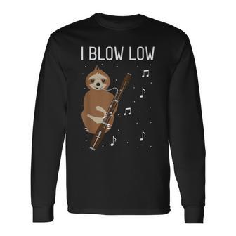 ファゴットのリードとファゴット奏者のためのファゴットの引用 長袖Tシャツ - Kawaiitshirt