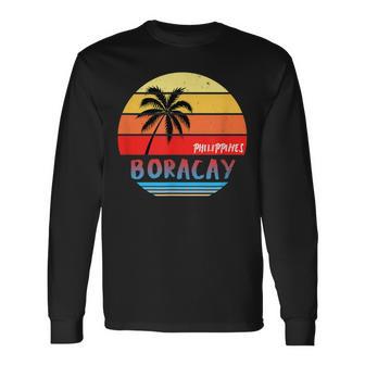 フィリピン ボラカイ 長袖Tシャツ - Kawaiitshirt