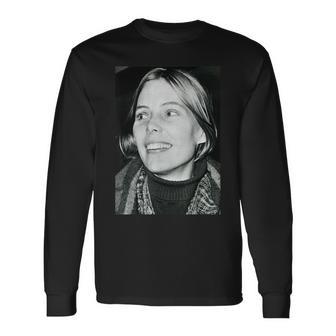 フォーク・シンガー、ジョニ・ミッチェル・クラウズ・エラ 1969 長袖Tシャツ - Kawaiitshirt