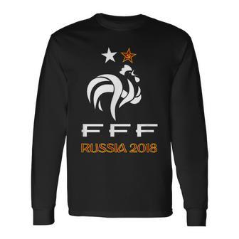 フランスのフットボールチームを祝福しましょう。 長袖Tシャツ - Kawaiitshirt