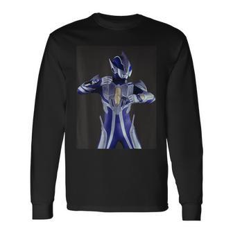ブロマイドシリーズ ハンターナイト ツルギ 長袖Tシャツ - Kawaiitshirt