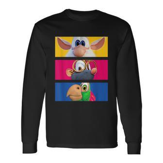 ブーバ&フレンズアイズ 長袖Tシャツ - Kawaiitshirt